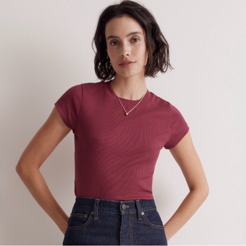 Madewell Supima Rib Tee